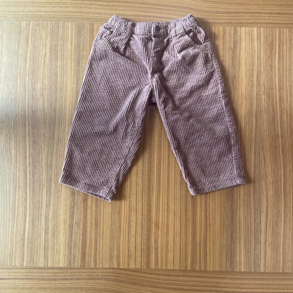 Like New Zara Kids Corduroy Trousers in Brown - Picture 2 of 4